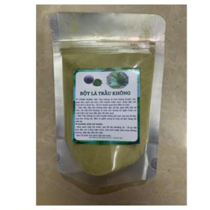500GR BỘT TRẦU KHÔNG BỘT LÁ TRẦU KHÔNG