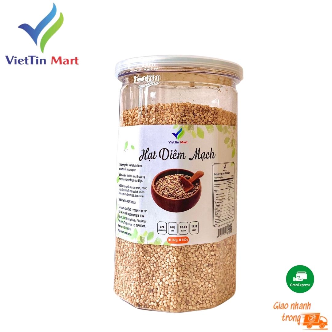 500G Hạt diêm mạch hữu cơ (Quinoa)