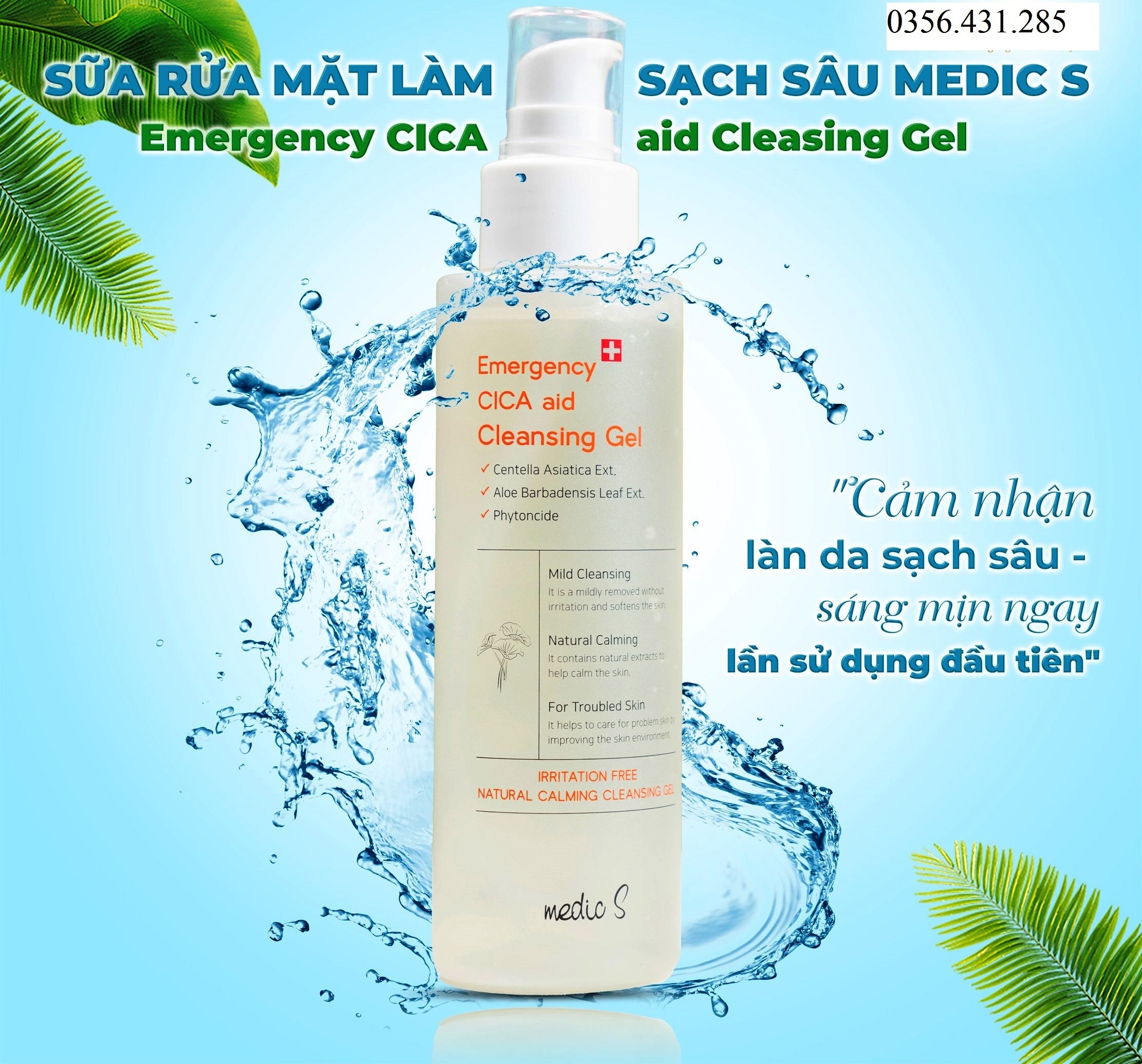 Sữa rửa mặt Medics 150ml