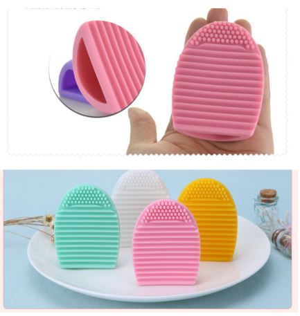 Dụng cụ vệ sinh cọ trang điểm silicone