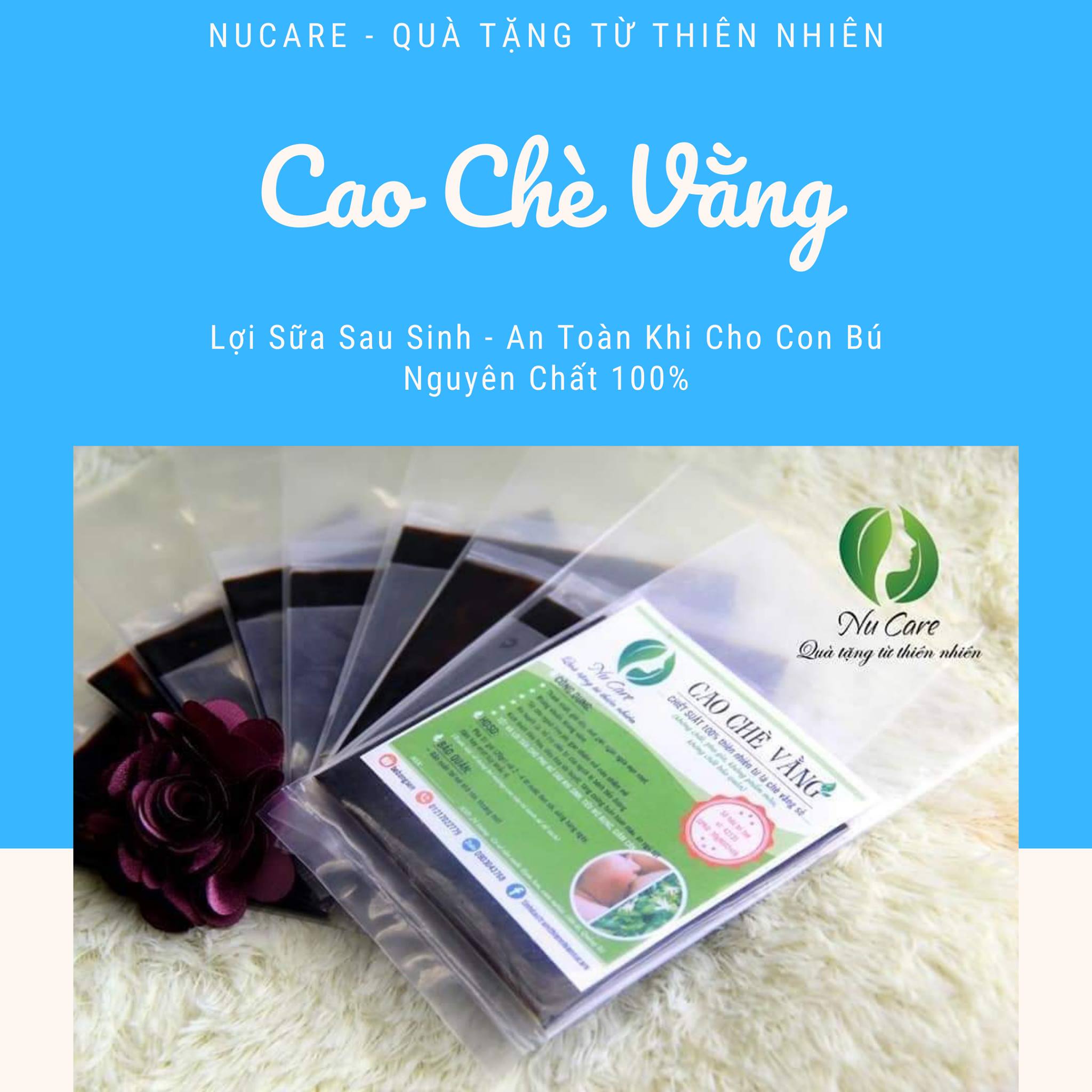 Gói 20gram Cao Chè Vằng Sẻ Miền Trung (nhà làm)