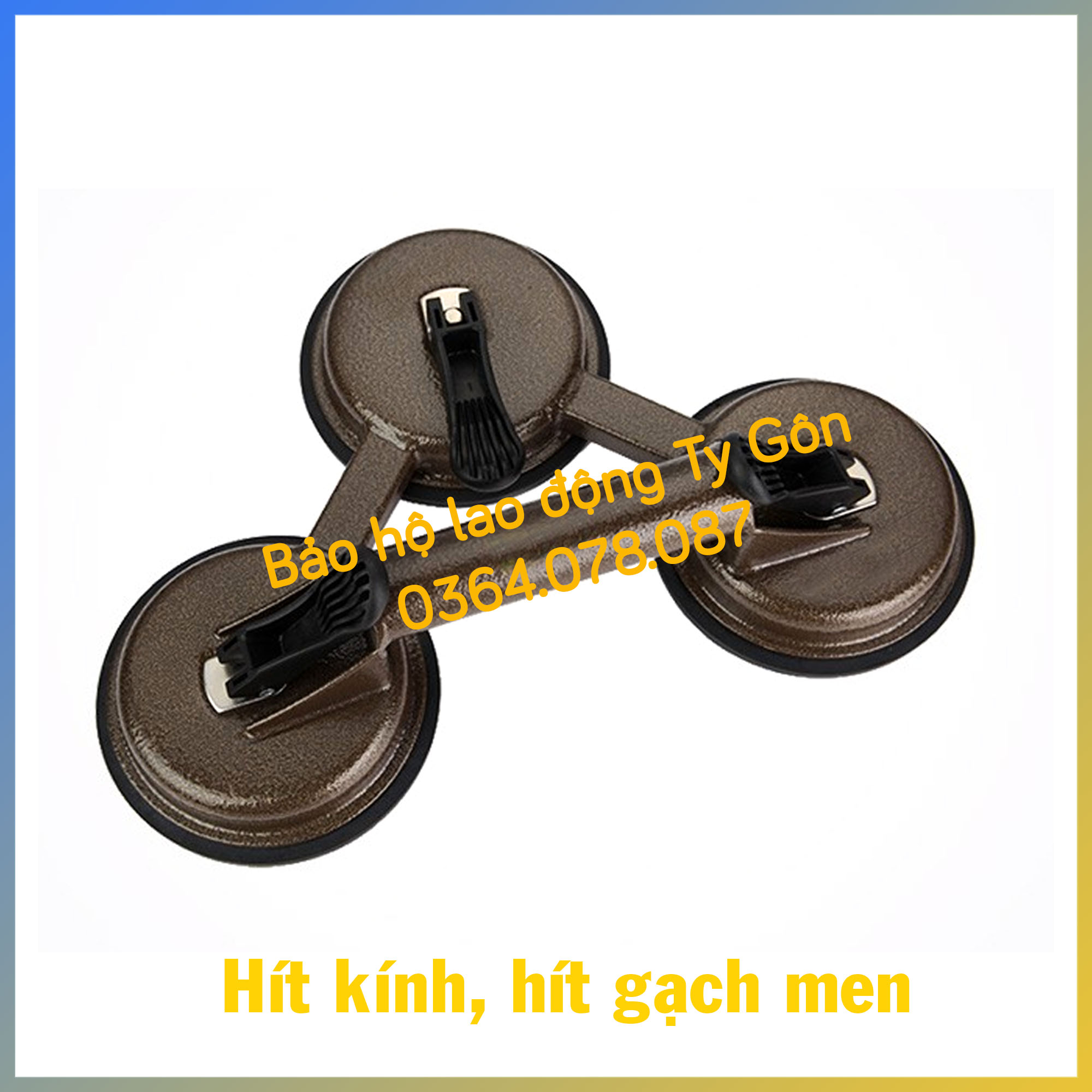 Hít kính, gạch men cầm tay 2 chấu, 3 chấu
