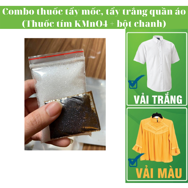 Tẩy mốc Quần áo Tẩy trắng Quần áo