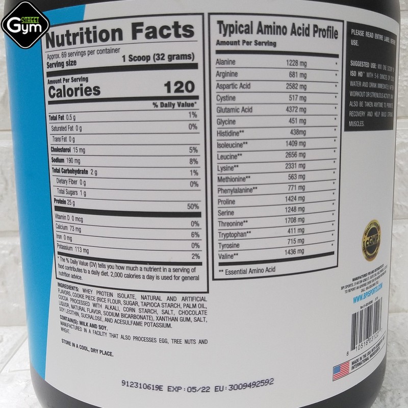 Gói Dùng Thử Whey Protein ISO HD Isolate