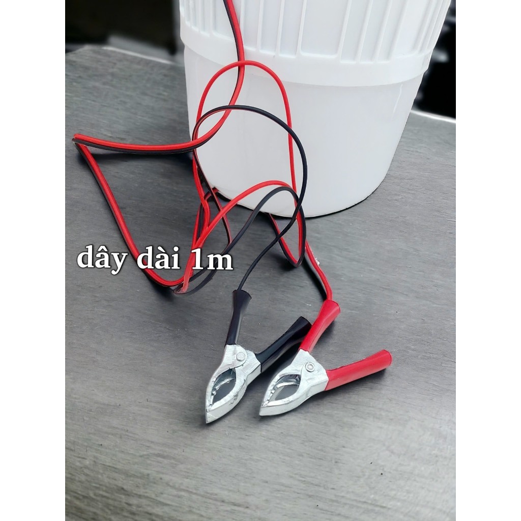 (Strong Light) Led Light Bulb That Clips onto a 12V 50W Battery Kb