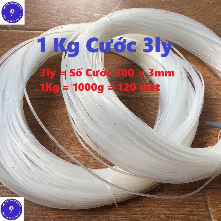 1 kg cước đúc 3ly cước số 300 dây cước chịu lực cao cấp hàng việt nam chất lượng cao