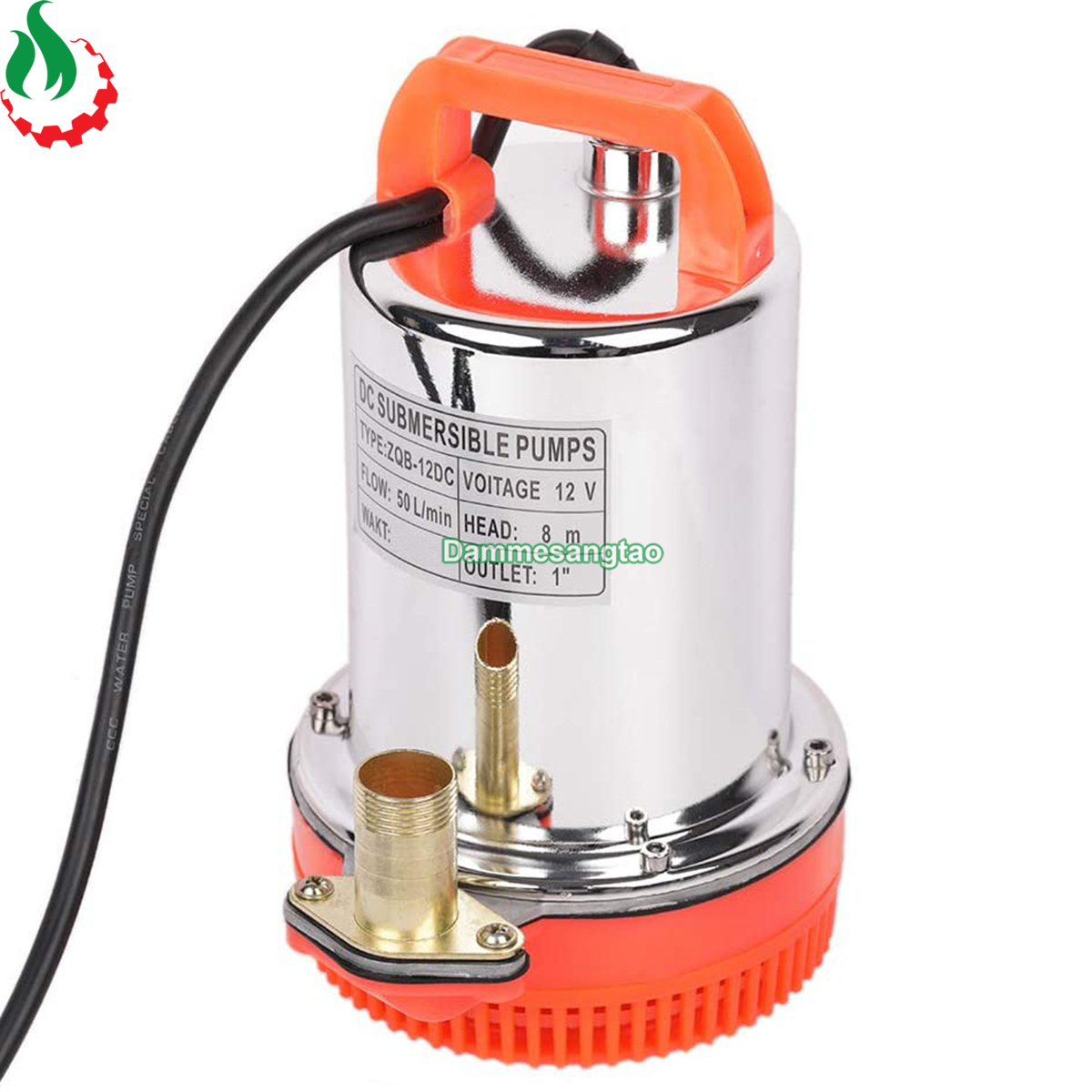 Bơm chìm 12V-24V công suất 180W 100Lít/Phút