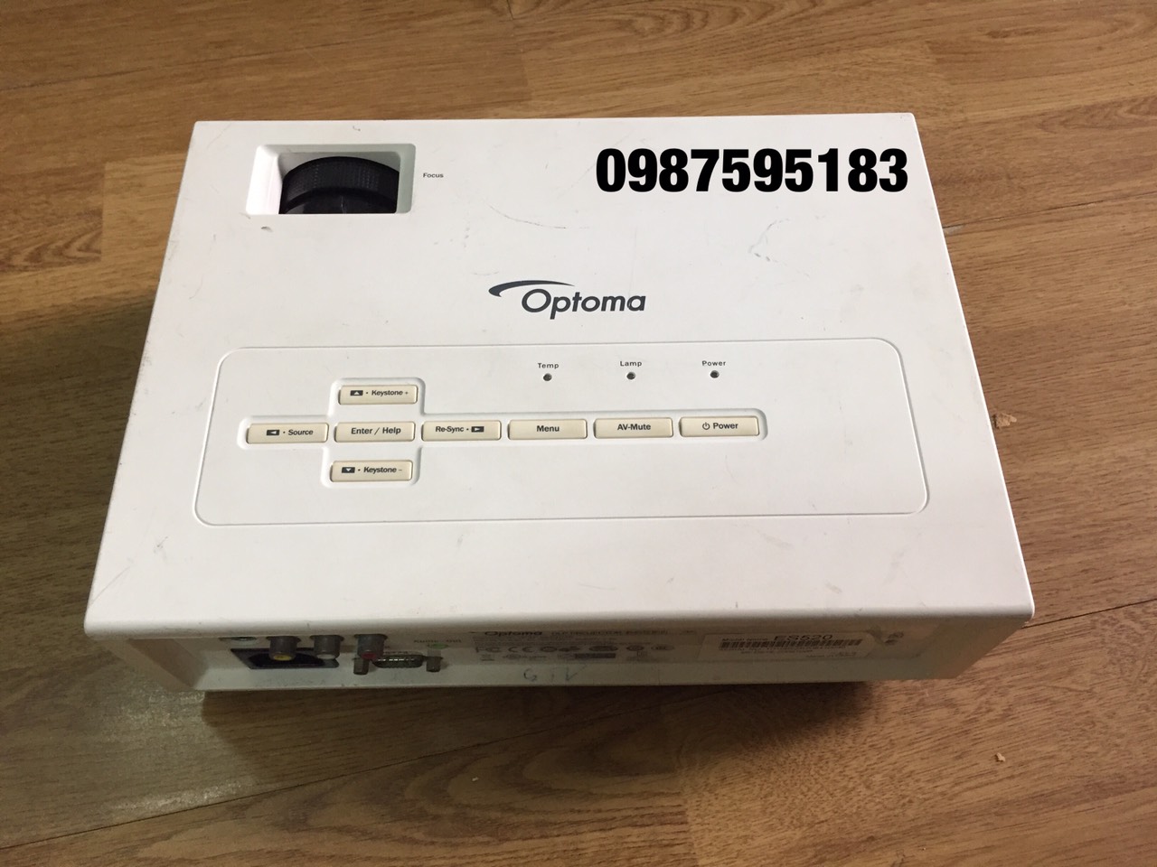 máy chiếu cũ optoma es522 sáng đẹp