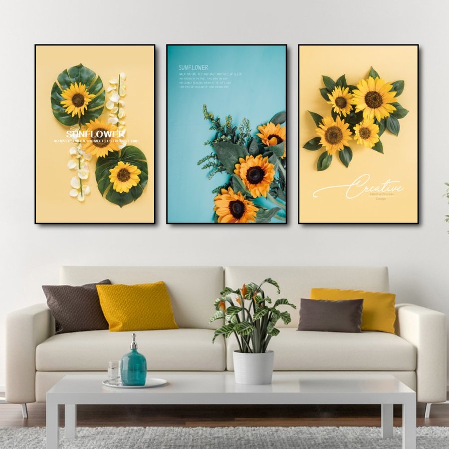 Xưởng in Ngoc Lan - Bộ Tranh canvas treo tường lọ hoa hồng Tặng kèm đinh treo tranh tranh bình hoa treo tường có khung tranh bình hoa lan khổ lớn tranh hoa nghệ thuật đương đại