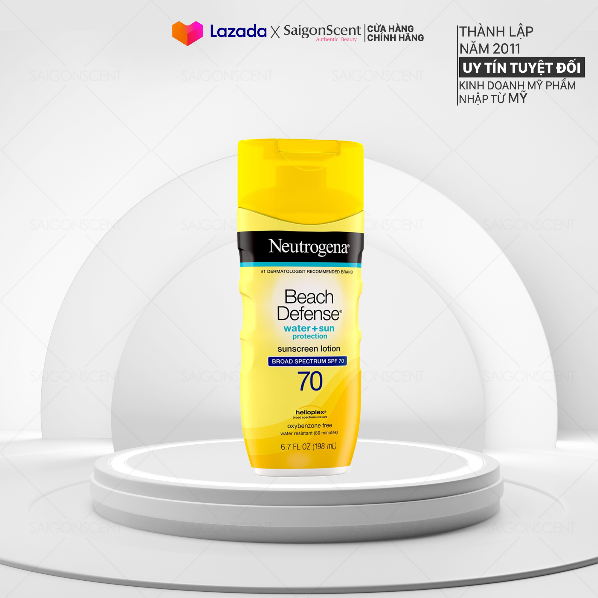 Neutrogena Beach Defense SPF 70 Sunscreen Lotion