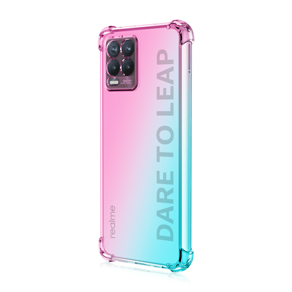 Ốp lưng Oppo Realme 8 / 8 Pro dẻo đa sắc lồi 4 góc chống sốc cao cấp