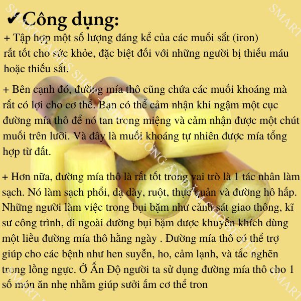 Đường mía hữu cơ Thái Lan Wangkanai