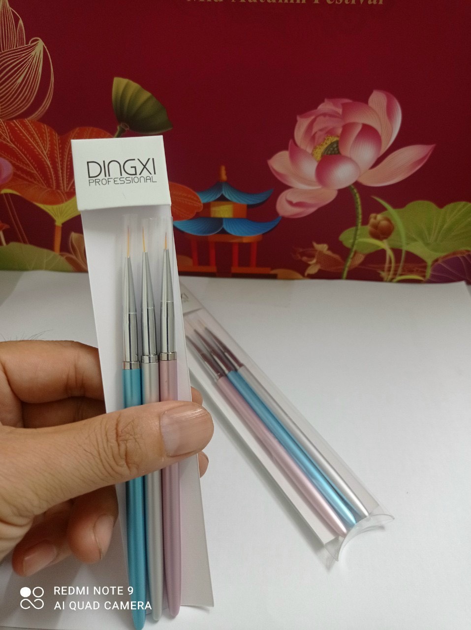Bộ Bút Cọ Vẽ Nét Gel 3 cây