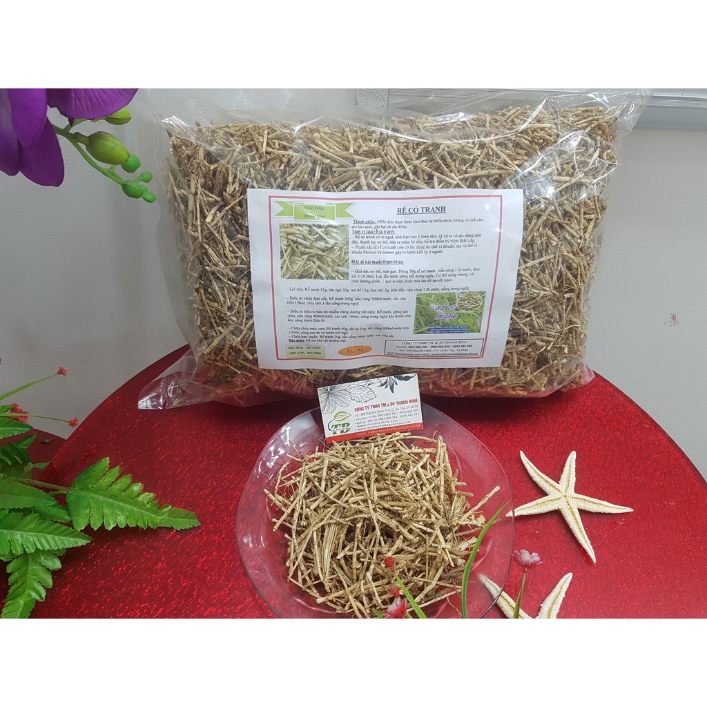 Rễ Tranh Khô - bạch mao khô 100gram