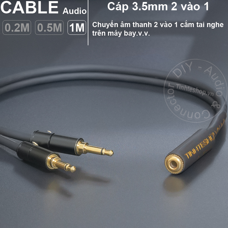 3.5mm audio jack for airplane headphones - 2 3.5mm mono male to 3.5mm female stereo connector jack plug