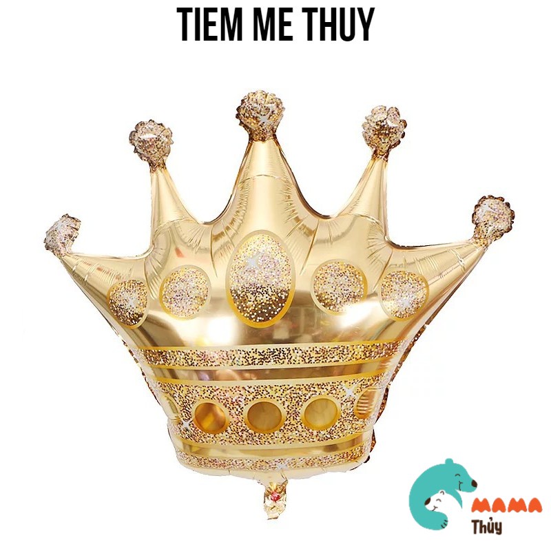 Tiem me Thuy - Bóng vương miện trang trí sinh nhật size 60cm