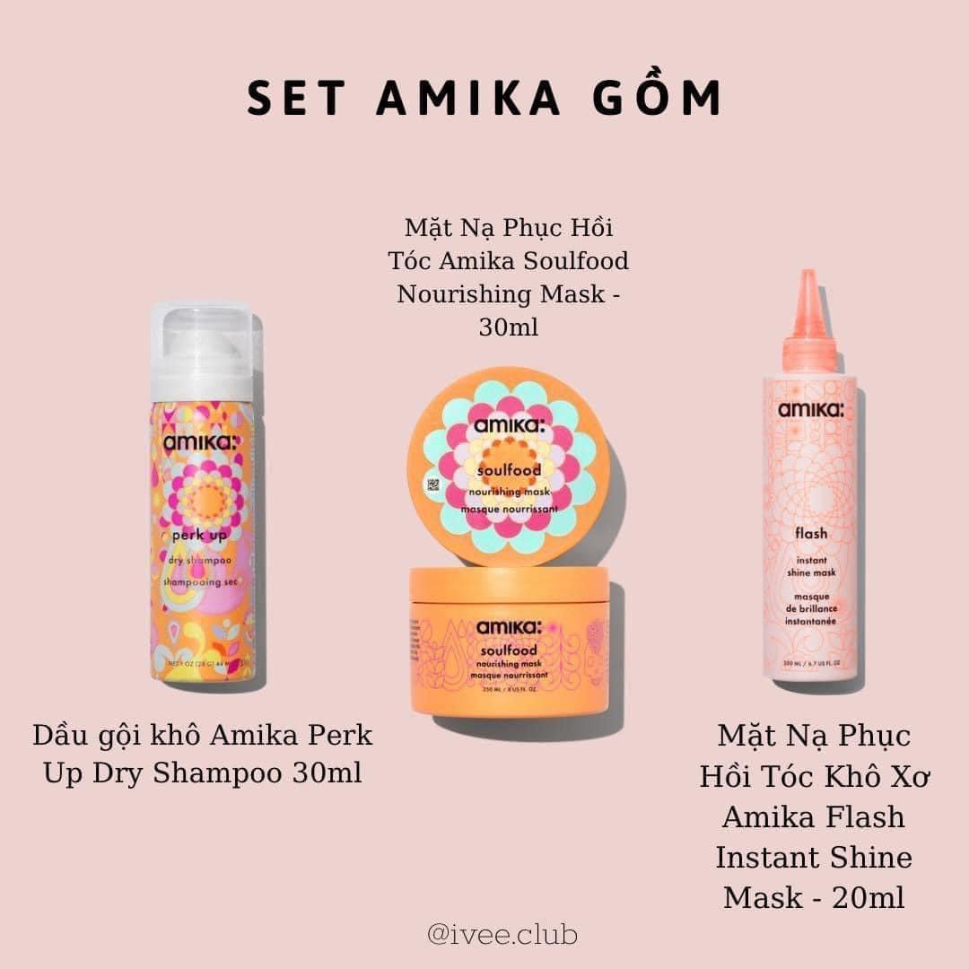 [Mini] Set 3 món cho tóc Amika Sephora Beauty Insider
