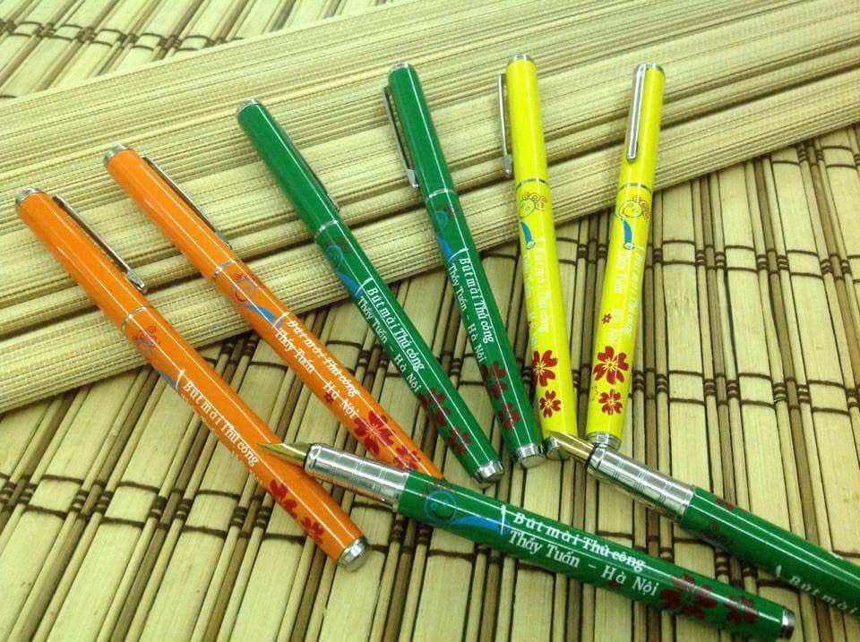 Bút máy mài thủ công thầy Tuấn