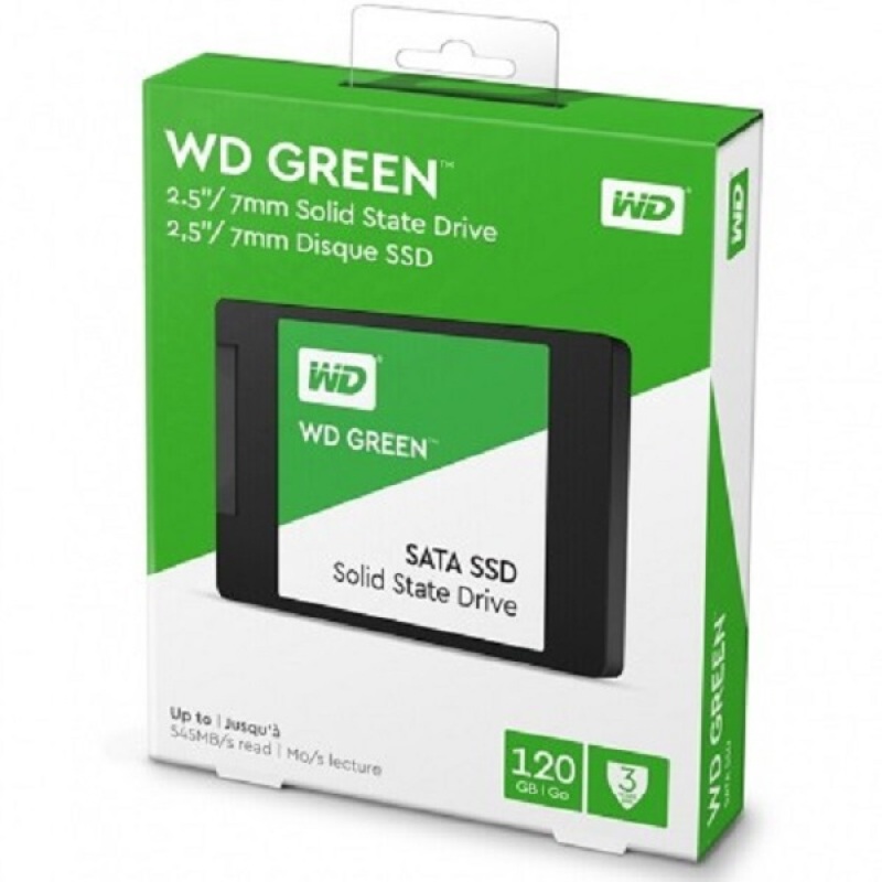 Bảng giá Ổ cứng SSD WD Green 120GB 3D NAND Sata III 2.5 inch 7mm Phong Vũ
