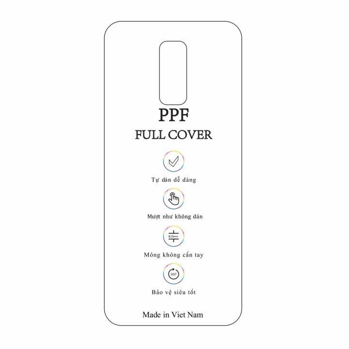 Dán dẻo ppf full samsung a6 plus 2018 mặt sau