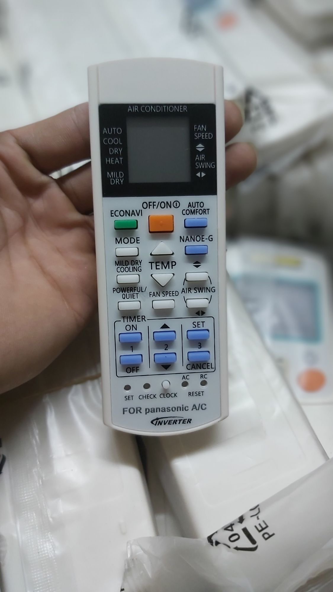 khiên điều hòa panasonic inveter 2 chiều