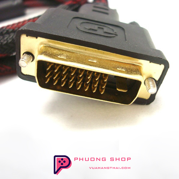 Dây Cáp HDMI to DVI 241 Dài 1.5m 3m 5m- Cáp Chuyển Đổi Đầu HDMI sang ...