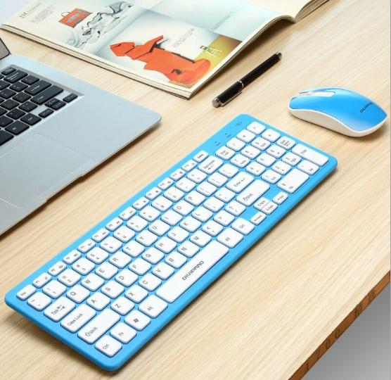 [HCM]Combo Phím Chuột Không Dây 2.4Ghz Siêu Mỏng DIVIPARD KM530