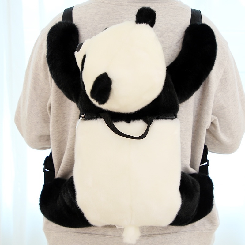 Ba Lô Hình Gấu Trúc Dễ Thương Cho Bé