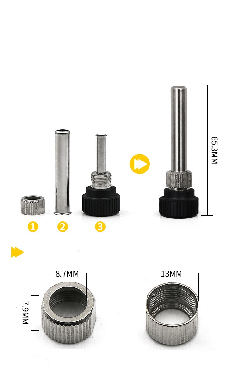 Đầu chụp mỏ hàn 936/203/205