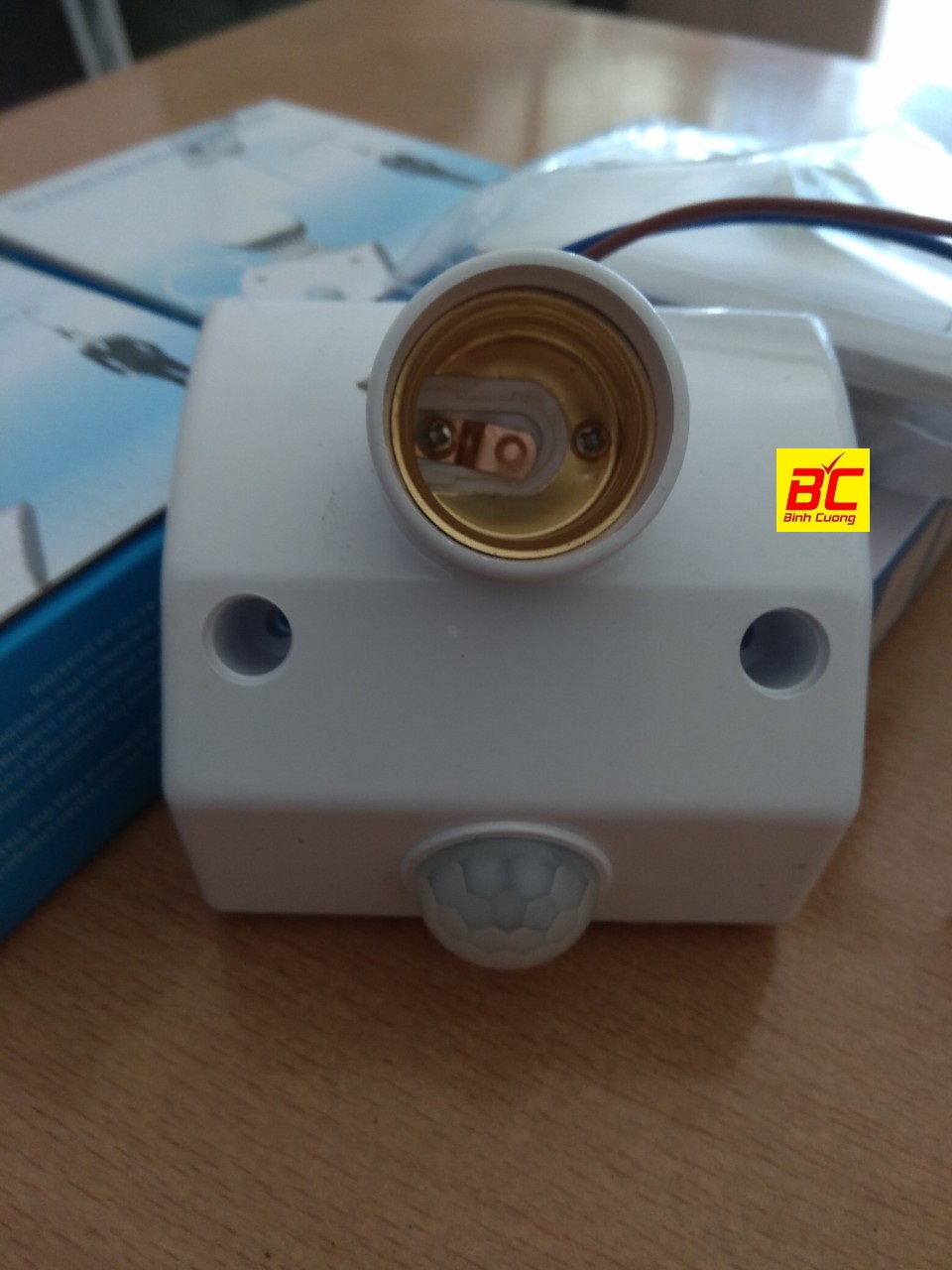 Combo 5C Đui đèn cảm ứng hồng ngoại E27