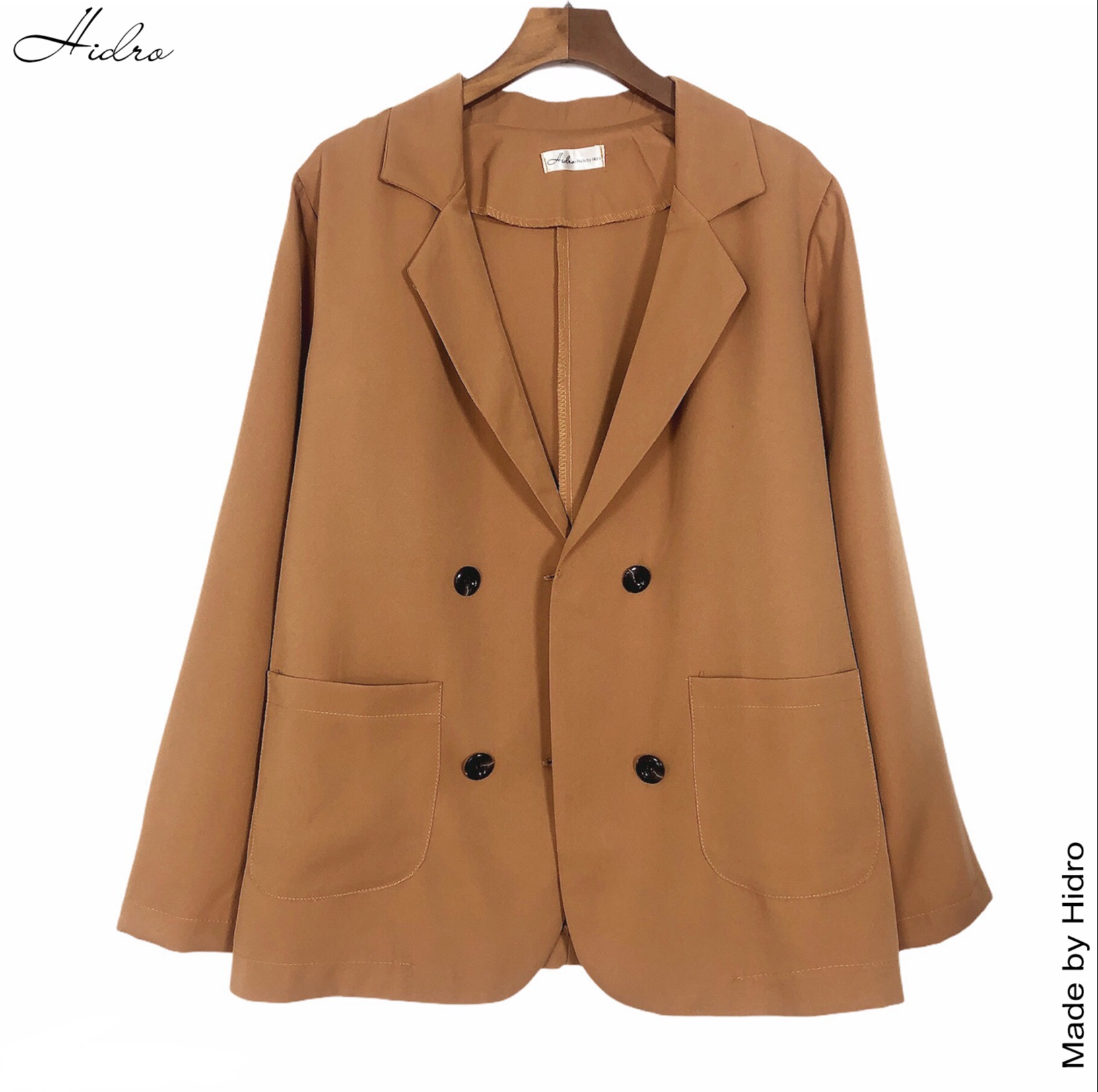 HIDRO Áo khoác blazer nữ 4 cúc