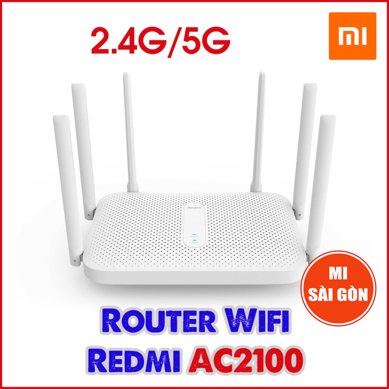 Bảng giá Bộ phát Wifi Router Wifi Redmi AC2100 ( 6 anten ) (TRẮNG) Phong Vũ