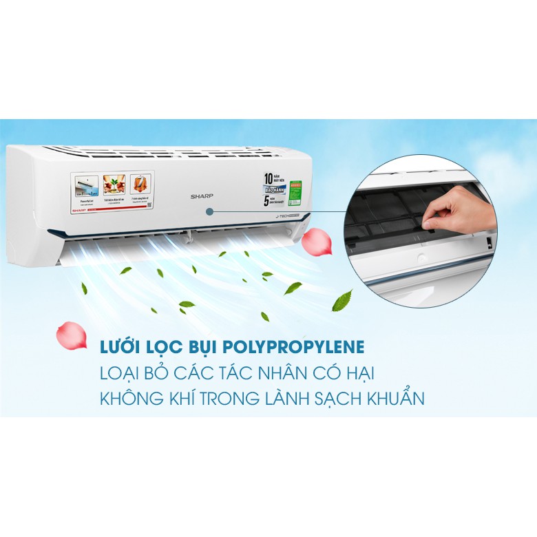 [Trả góp 0%] Điều hoà Sharp J-Tech Inverter 2 HP AH-X18ZEW Mới 2023 (Giá áp dụng giao tại HN, HCM& các tỉnh liên hệ shop)