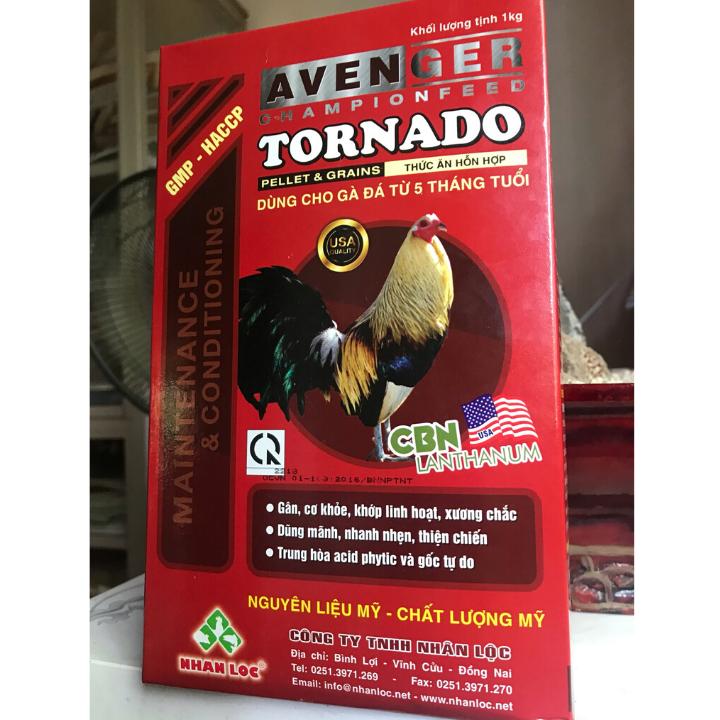 Thức ăn cho gà đá hỗn hợp Avenger Tornado [1 kg]