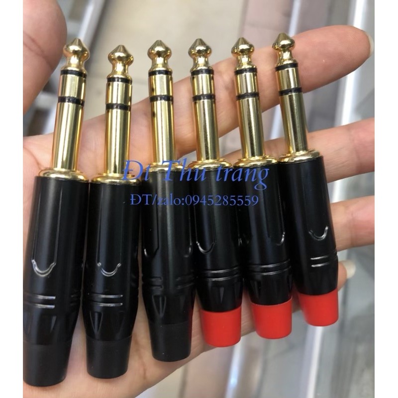 Jack 6.5 (6 ly) stereo chuẩn đồng LC0139 hàng nhập khẩu