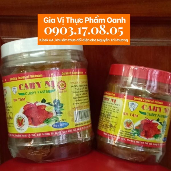 Curry paste Ba Tam 70gr(can be used for vegetarian)