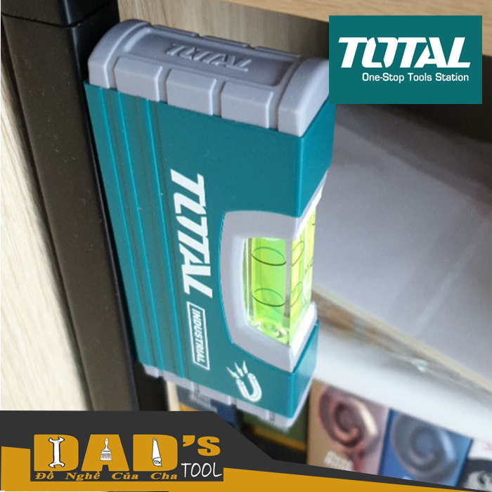 THƯỚC THỦY MINI 10cm CÓ NAM CHÂM TOTAL TMT20105M