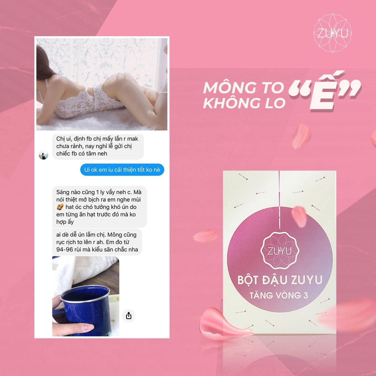 ( Chính Hãng ) Bột Đậu Zuyu Tăng V3 + Thước Dây