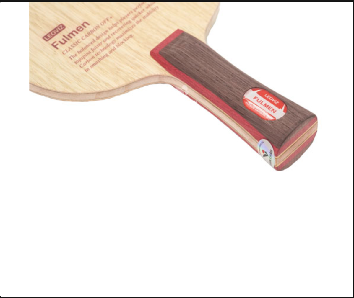 Cốt vợt bóng bàn cao cấp UNREX Fulmen chất liệu gỗ Limba