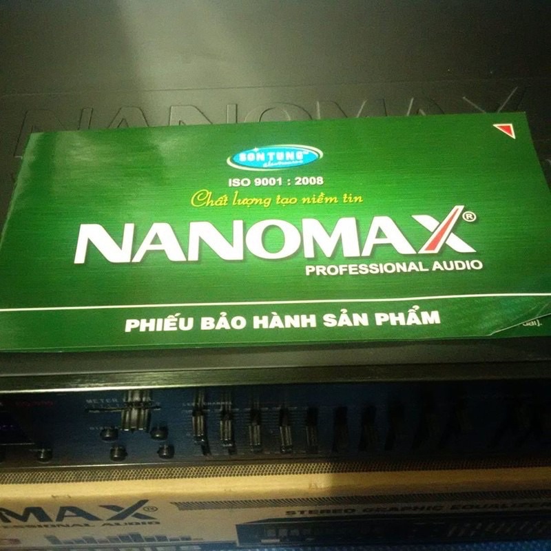 Đầu lọc âm thanh, lọc xì Equalizer Nanomax EQ-999
