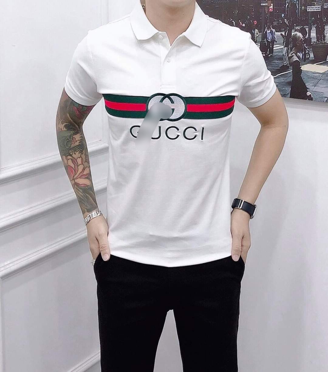 ÁO THUN CỔ TRỤ CAO CẤP 100% cotton