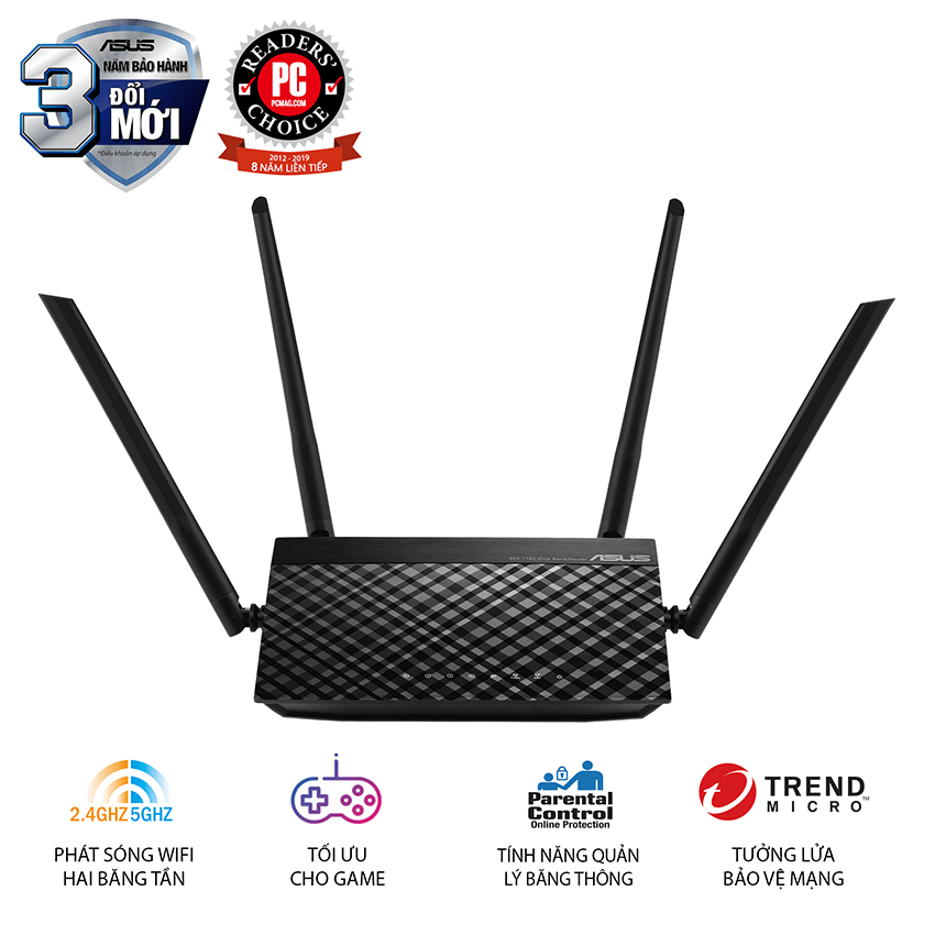 Router ASUS RT-AC1200-V2