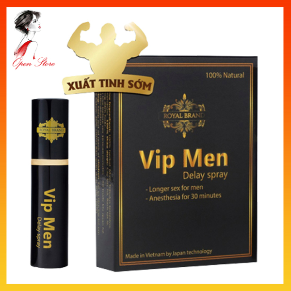 OPEN STORE - Xịt Lâu Ra Vip Man, Chai Xịt 10ml giá rẻ