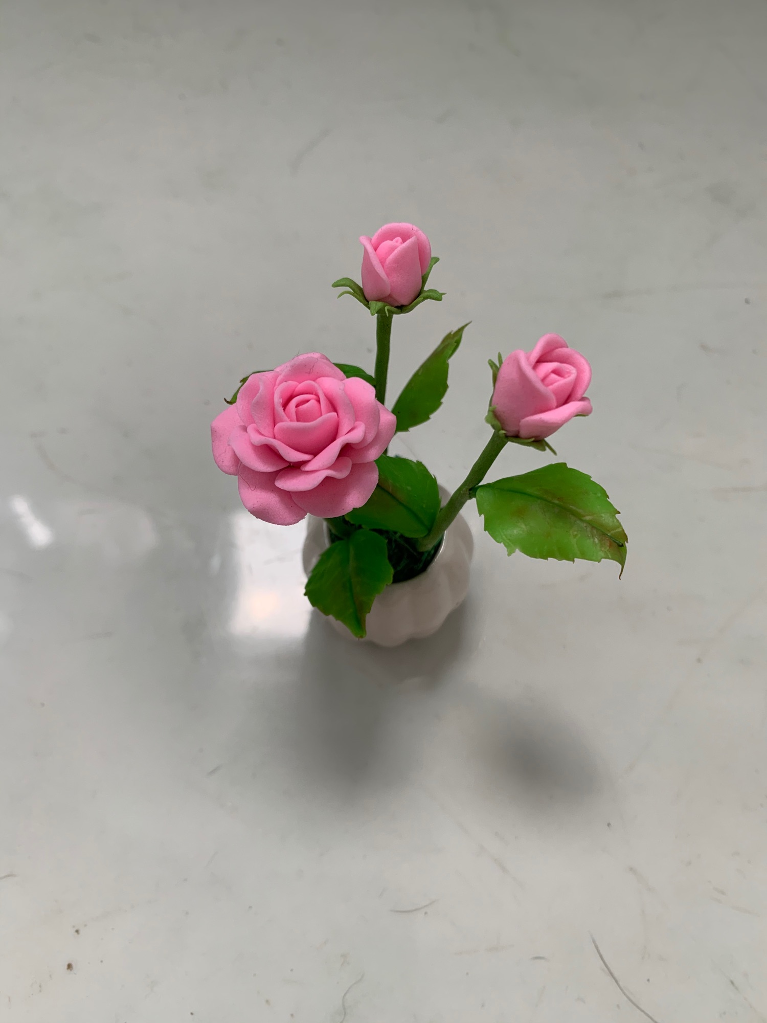 [HCM]Chậu hoa đất sét mini