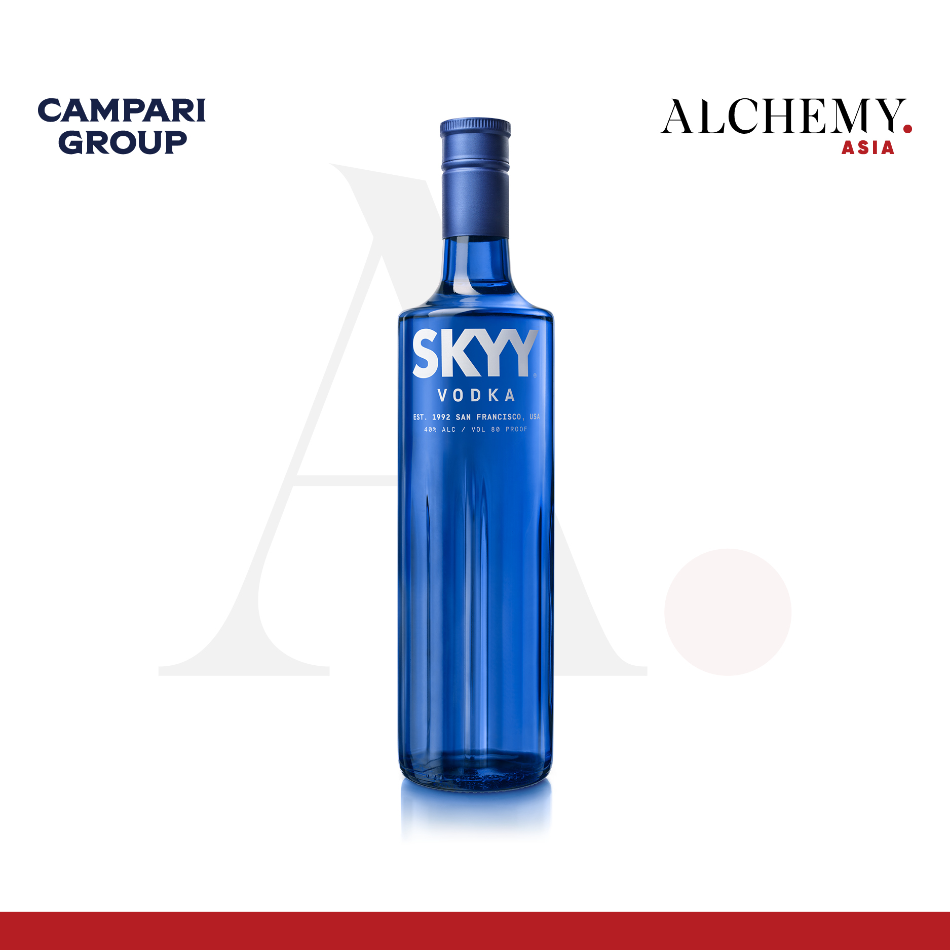[Trên 18 tuổi] [Chính hãng] Rượu Skyy Vodka 40%