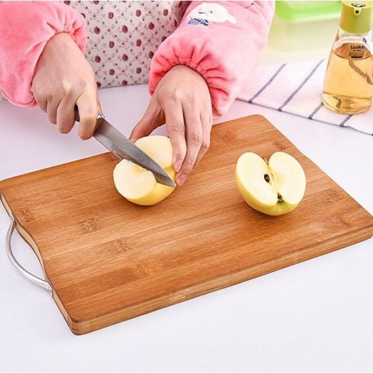 Thớt Gỗ Hình Chữ Nhật Bamboo (22x32cm)