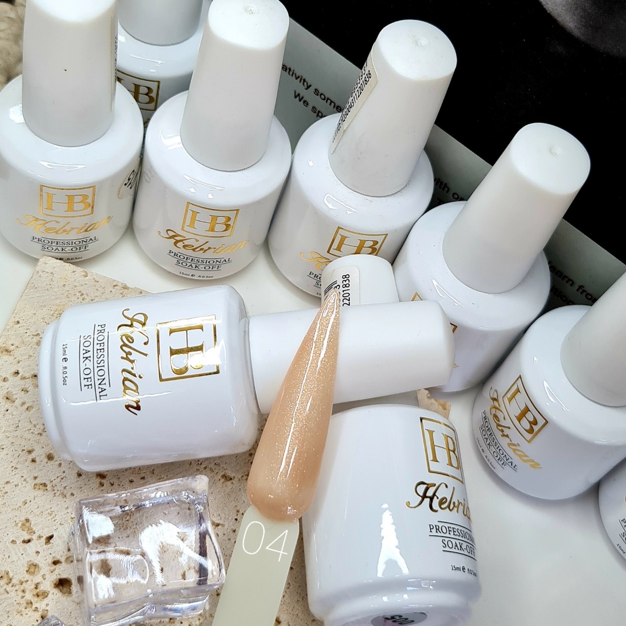 Sơn Gel HB Hàn Quốc Giả Bột 15ml