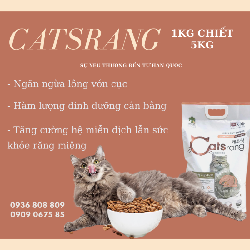 Thức ăn khô cho mèo - Catsrang