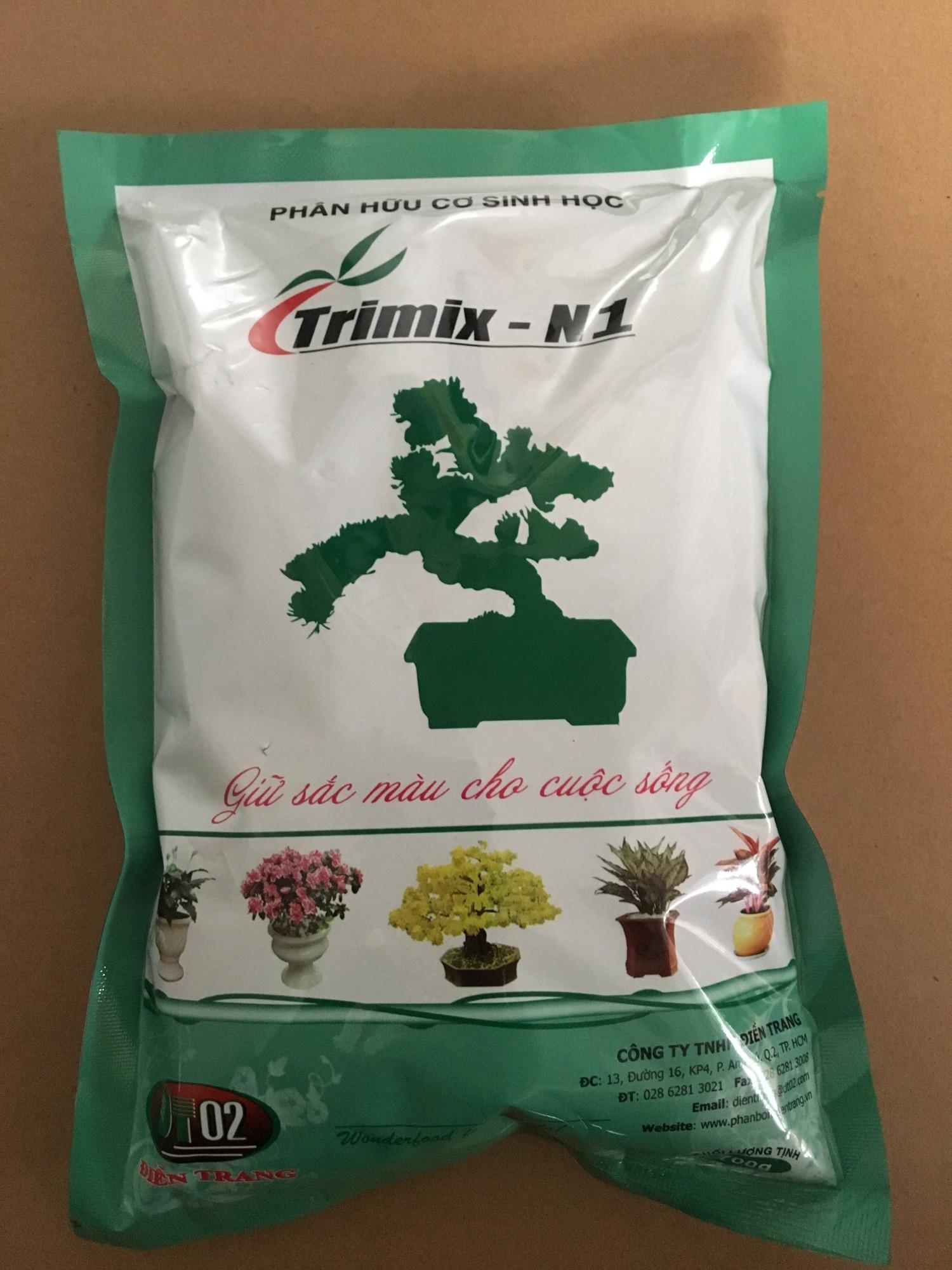 Phân hữu cơ sinh học Trimix  N1 túi 700 gram