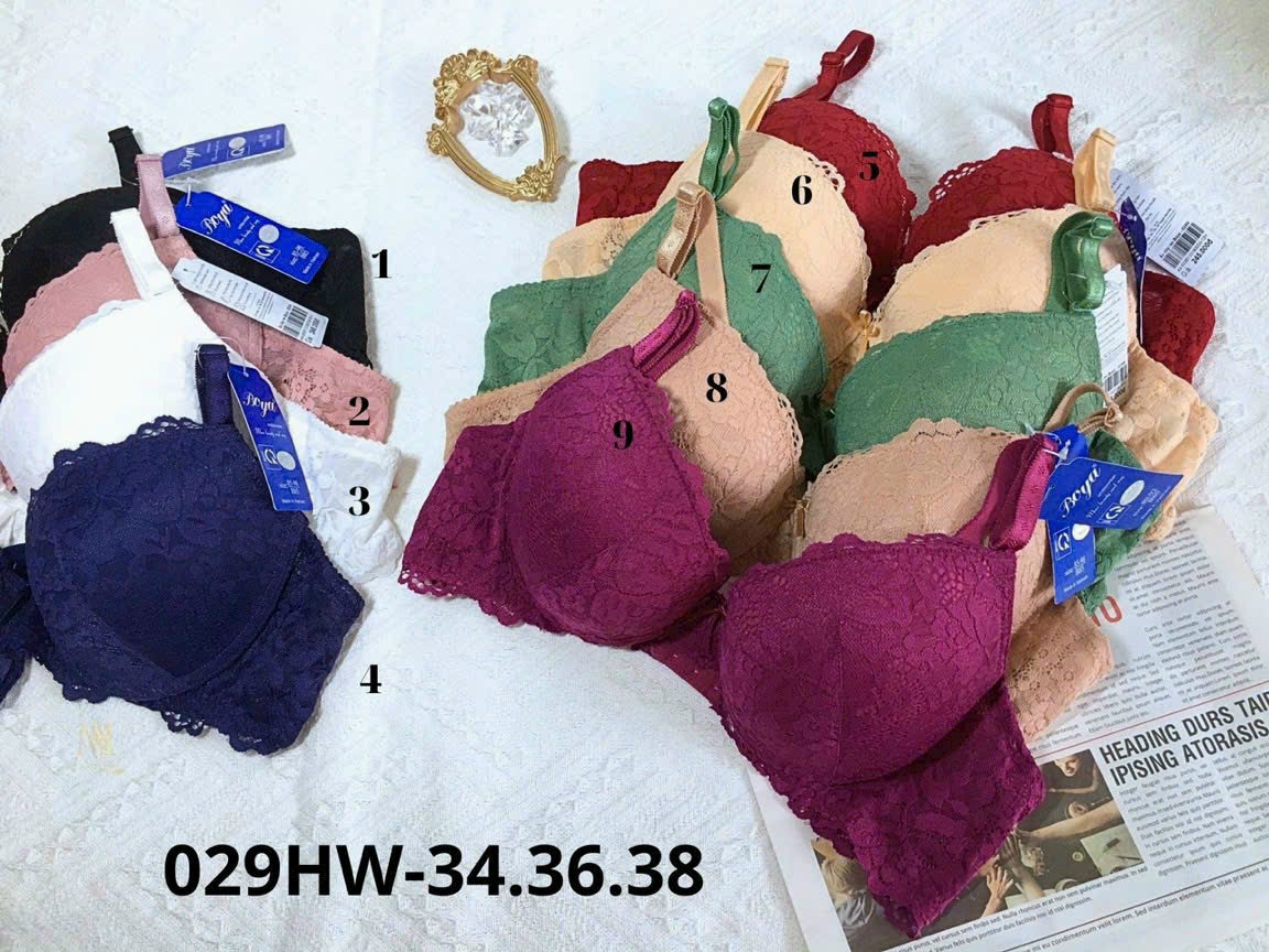 Áo lót nữ siêu đẩy ren Boya 029HW